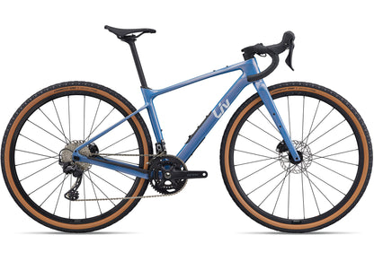 2026 Giant Liv Devote Advanced 2 Women's Gravel/Adventure Bike, Lunar Eclipse image 1