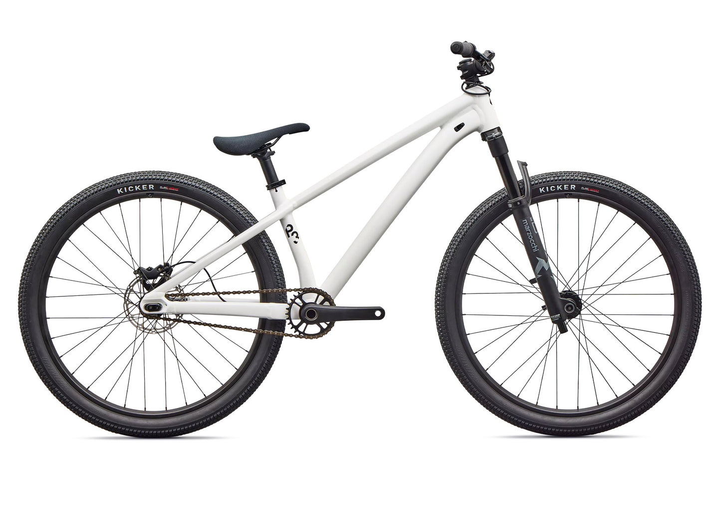 2026 Specizlized P.3, Satin Metallic White Silver/Metallic Obsidian image 3