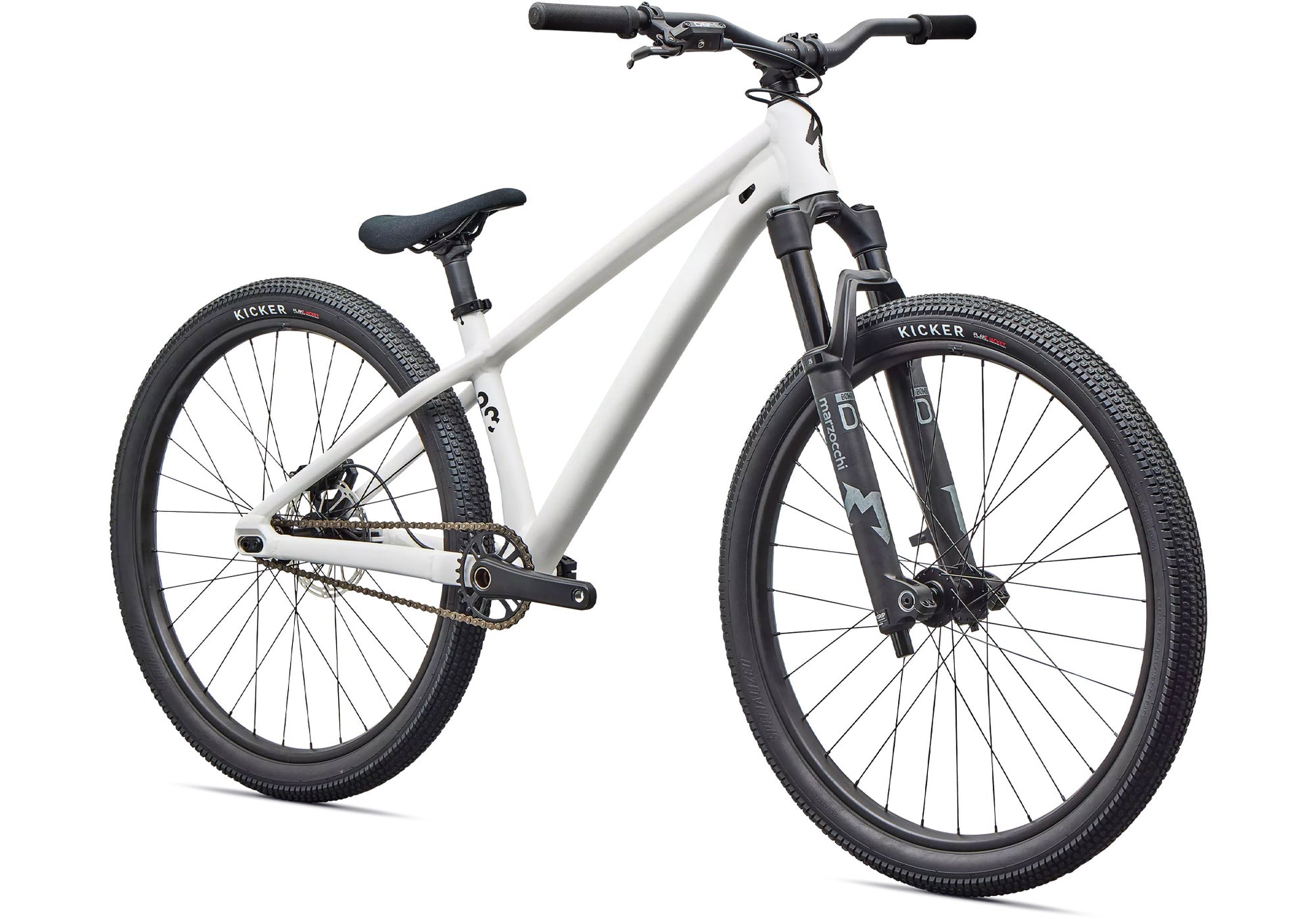 2026 Specizlized P.3, Satin Metallic White Silver/Metallic Obsidian image 1