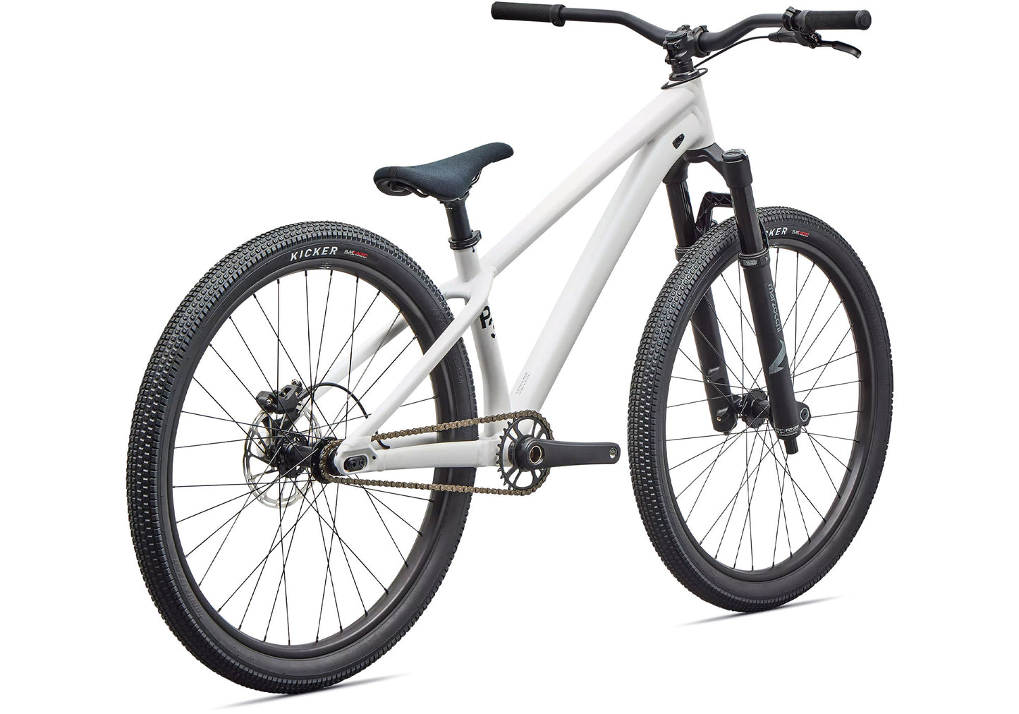 2026 Specizlized P.3, Satin Metallic White Silver/Metallic Obsidian image 2