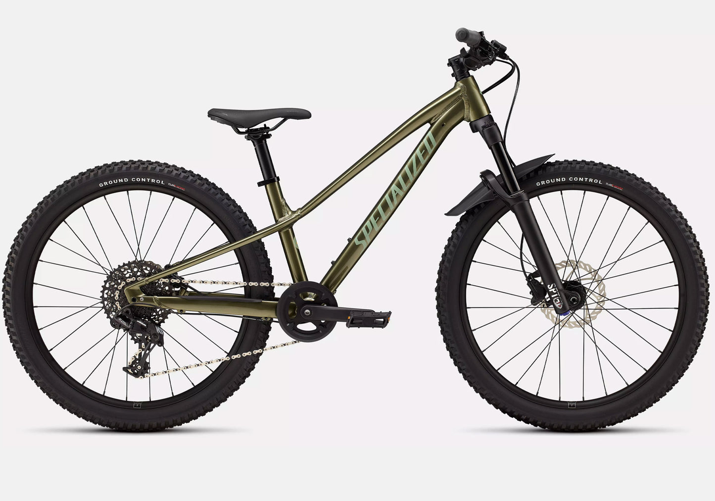 2026 Specialized Riprock Comp 24, Gloss Laurel Green Metallic image 2