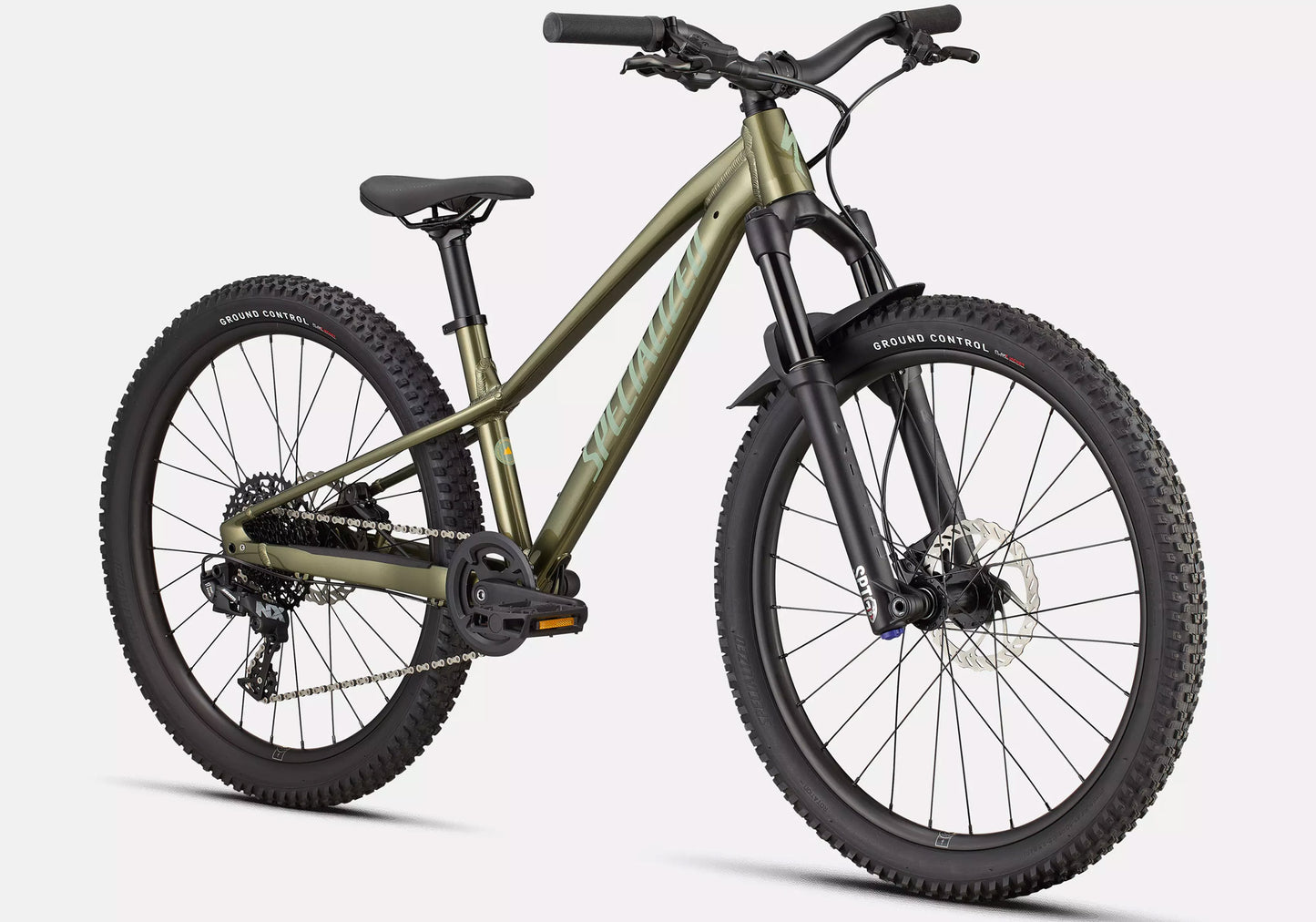 2026 Specialized Riprock Comp 24, Gloss Laurel Green Metallic image 1