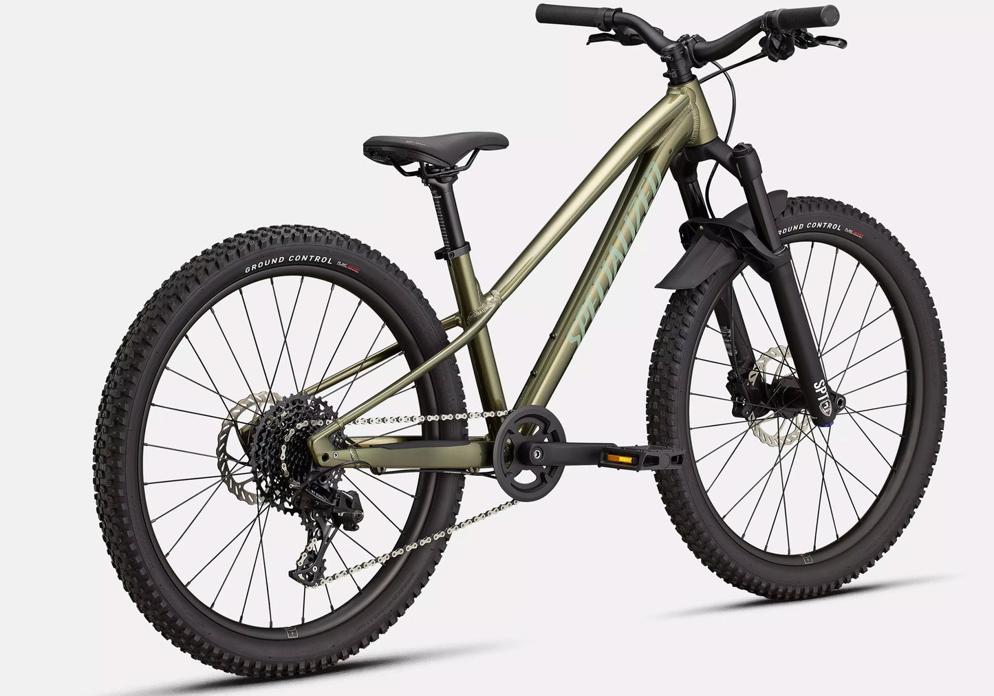 2026 Specialized Riprock Comp 24, Gloss Laurel Green Metallic image 3