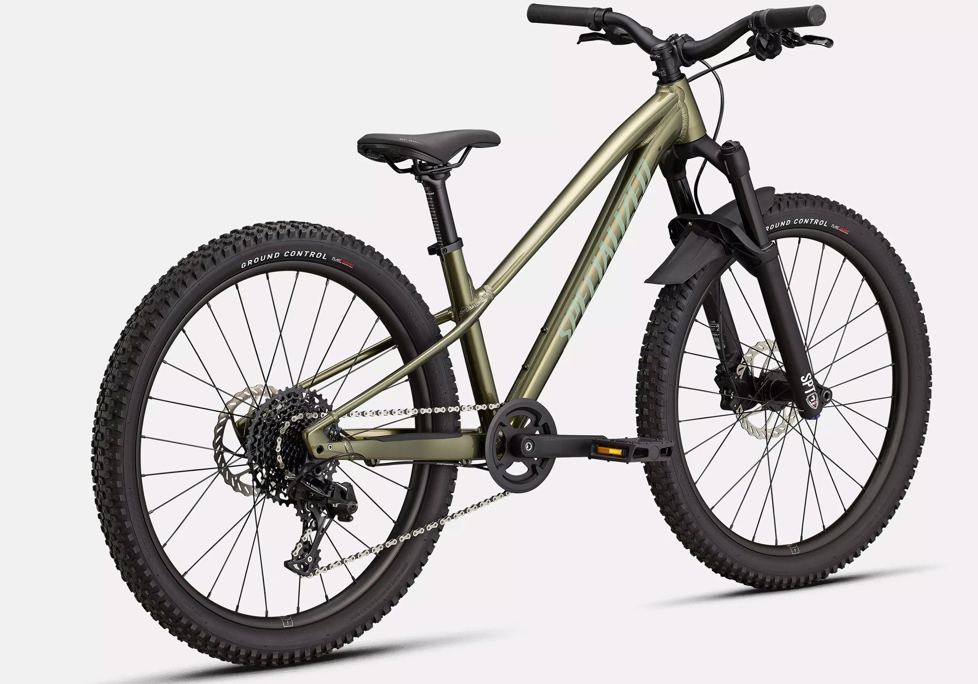 2026 Specialized Riprock Comp 24, Gloss Laurel Green Metallic image 3