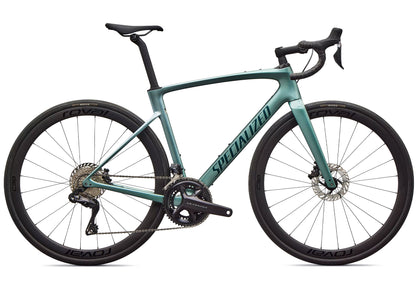 2026 Specialized Roubaix Expert Unisex Road Bike, Gloss Fjord Metallic image 3