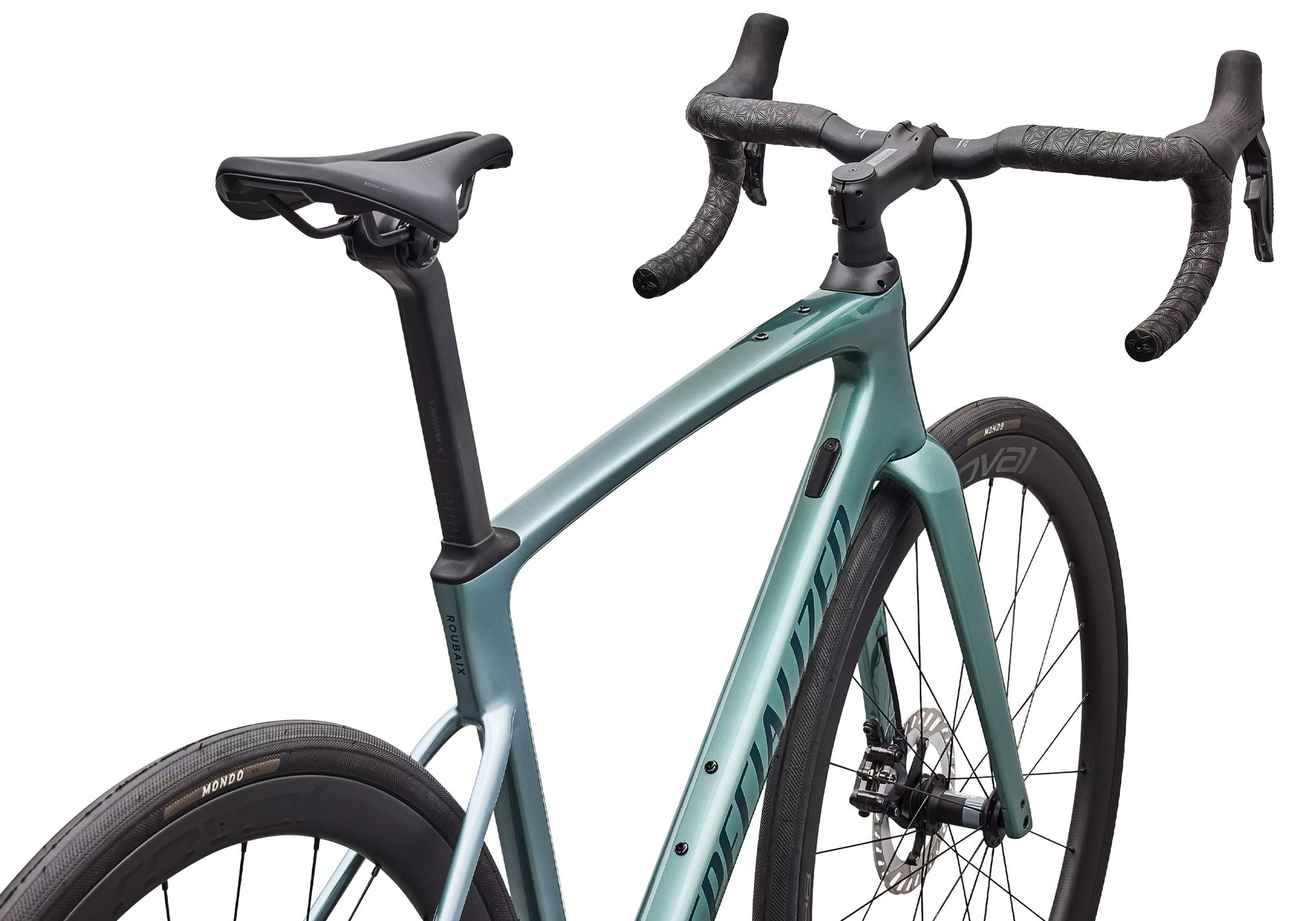 2026 Specialized Roubaix Expert Unisex Road Bike, Gloss Fjord Metallic image 6