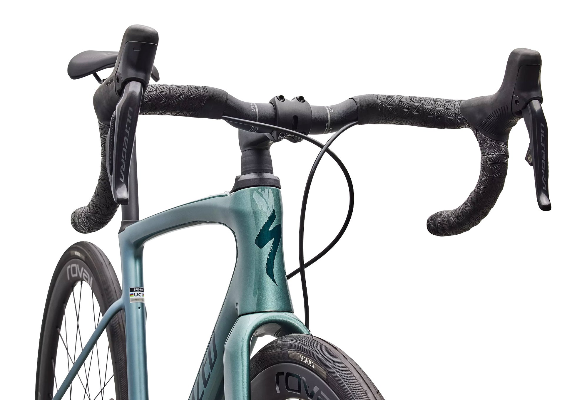 2026 Specialized Roubaix Expert Unisex Road Bike, Gloss Fjord Metallic image 5