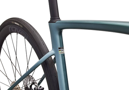 2026 Specialized Roubaix Expert Unisex Road Bike, Gloss Fjord Metallic image 4