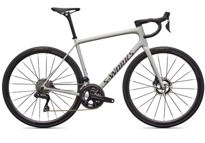 2026 Specialized S-Works Aethos 2 Dura-Ace Di2 Unisex Road Bike, Gloss Dolomite Metallic image 2