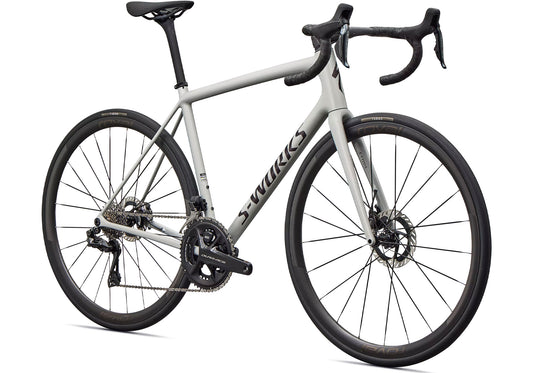2026 Specialized S-Works Aethos 2 Dura-Ace Di2 Unisex Road Bike, Gloss Dolomite Metallic image 1