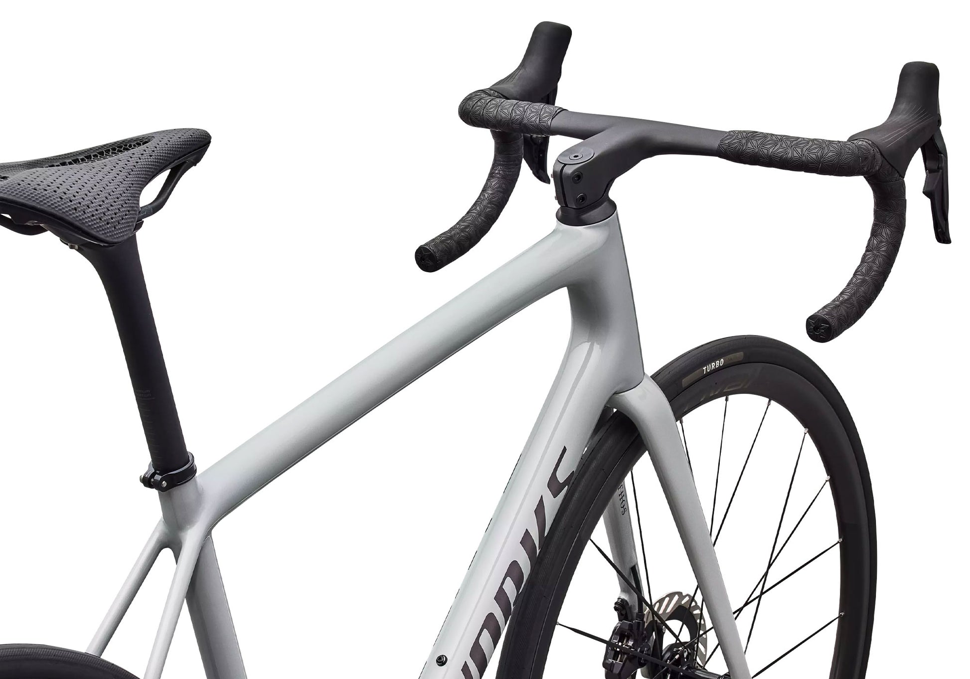 2026 Specialized S-Works Aethos 2 Dura-Ace Di2 Unisex Road Bike, Gloss Dolomite Metallic image 5