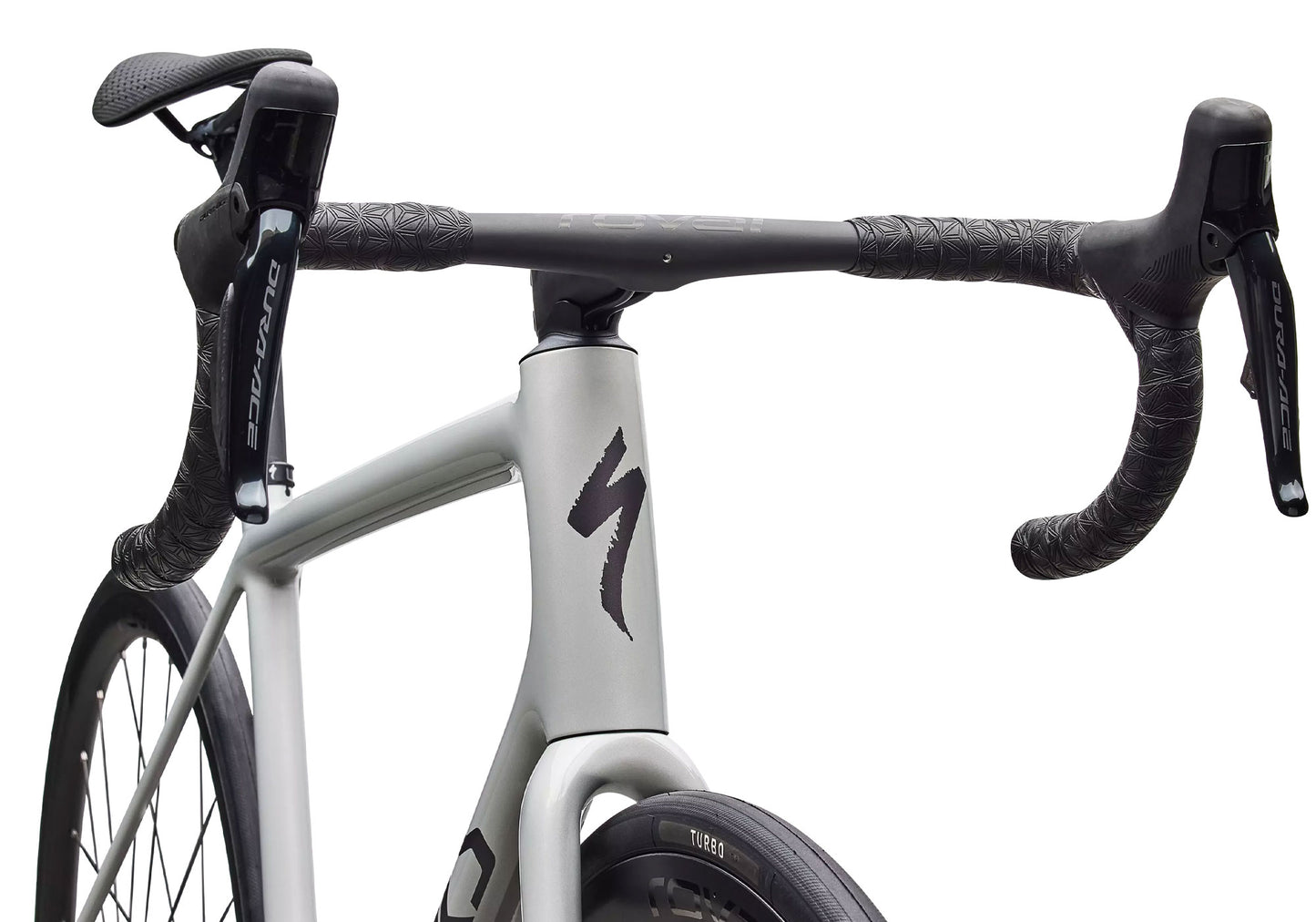 2026 Specialized S-Works Aethos 2 Dura-Ace Di2 Unisex Road Bike, Gloss Dolomite Metallic image 4