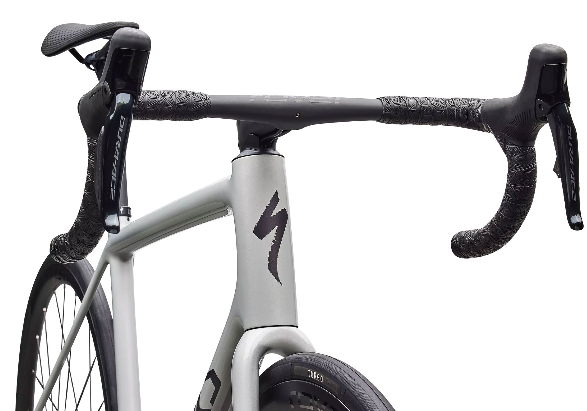 2026 Specialized S-Works Aethos 2 Dura-Ace Di2 Unisex Road Bike, Gloss Dolomite Metallic image 4