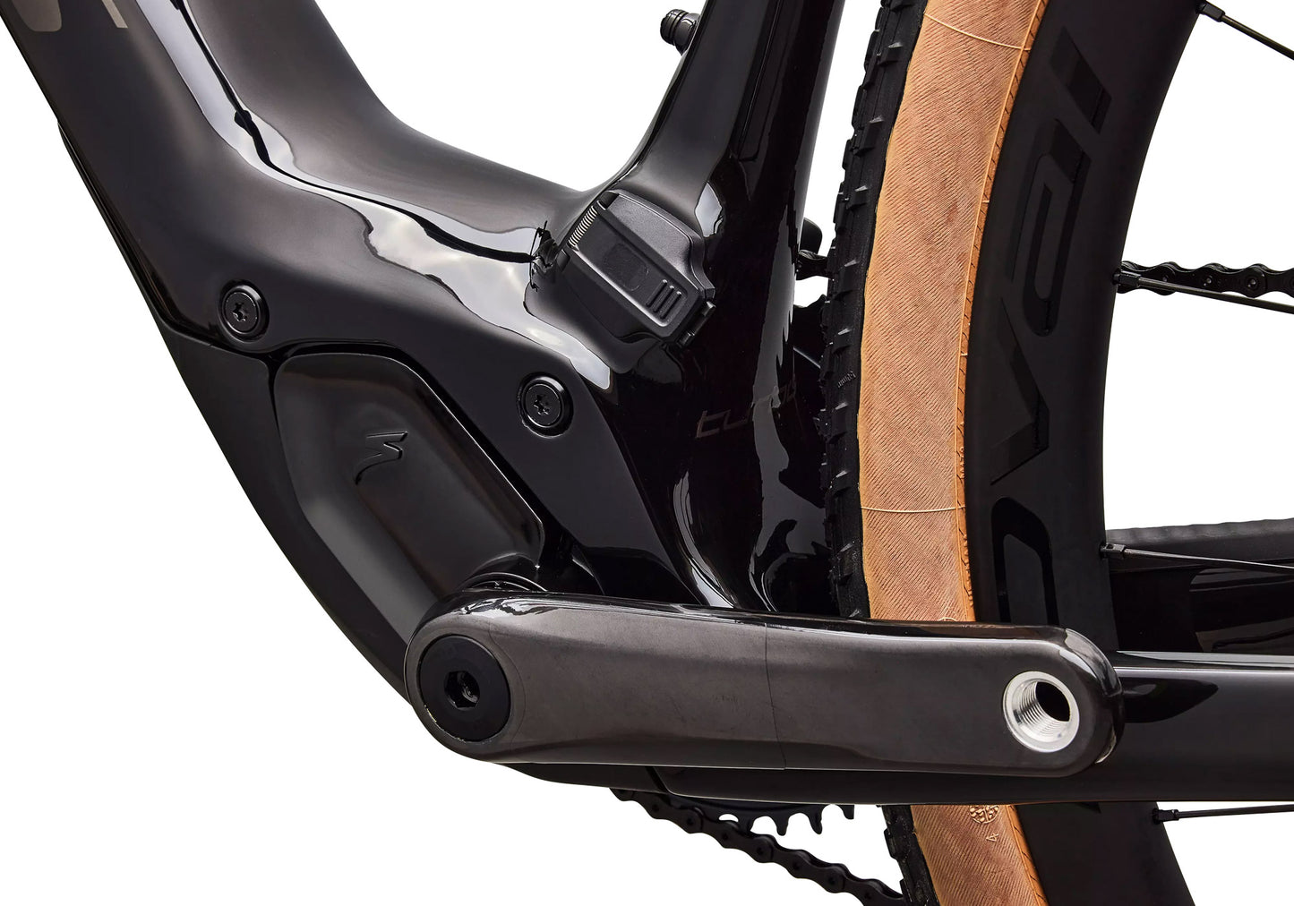 2026 Specialized Creo S-Works Unisex Electric Road Bike, Gloss Carbon/Chrome image 4