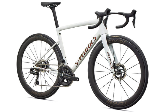 2026 Specialized S-Works Tarmac SL8 Dura-Ace Di2 Unisex Road Bike, Gloss Metallic White Silver image 1