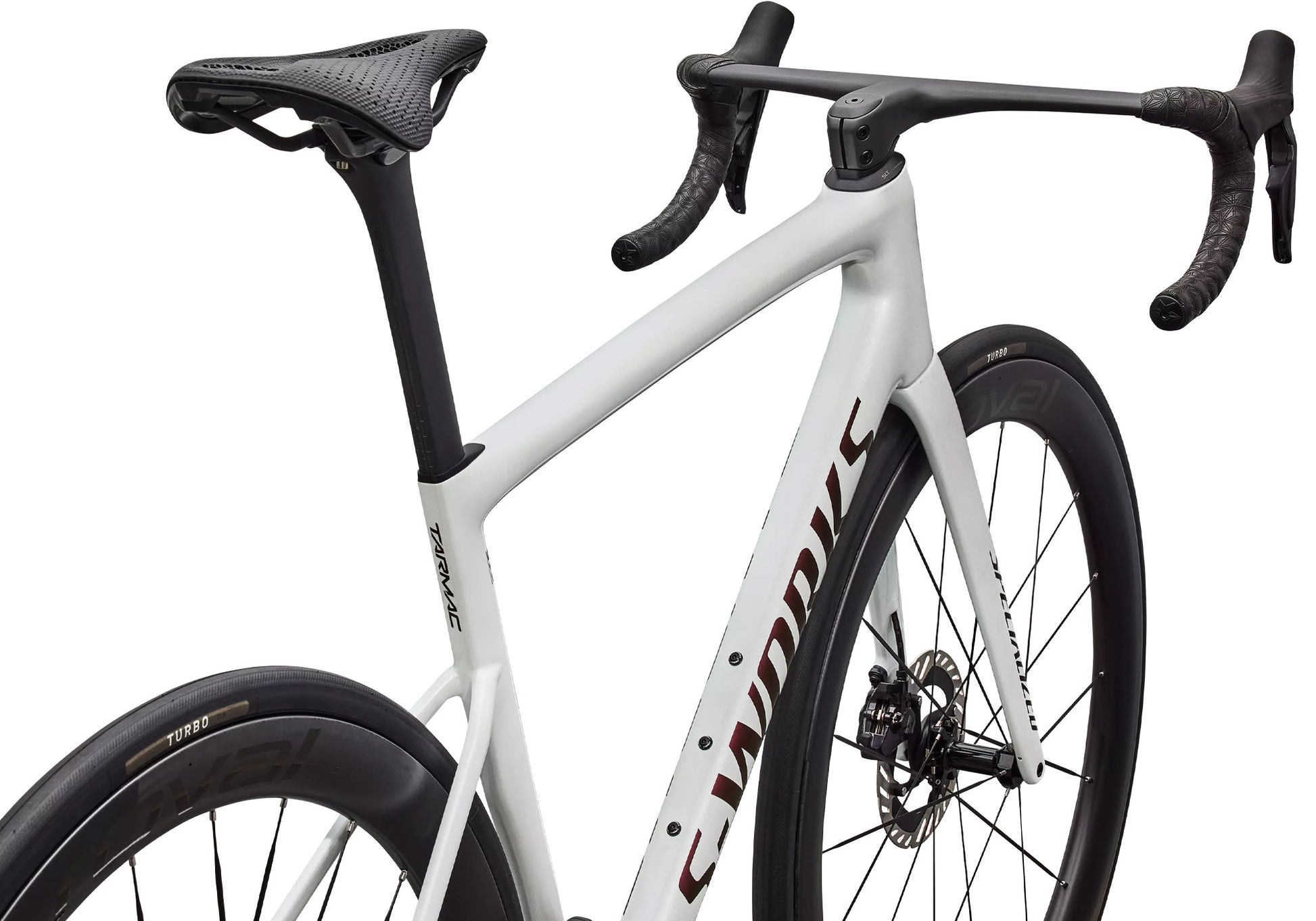 2026 Specialized S-Works Tarmac SL8 Dura-Ace Di2 Unisex Road Bike, Gloss Metallic White Silver image 6
