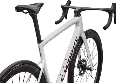2026 Specialized S-Works Tarmac SL8 Dura-Ace Di2 Unisex Road Bike, Gloss Metallic White Silver image 6