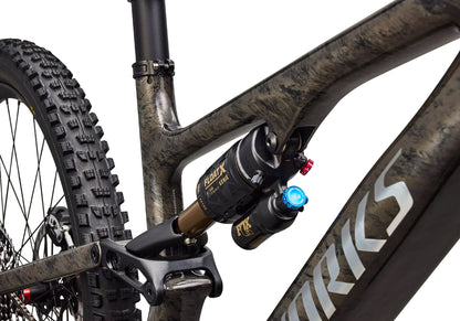 2026 Specialized S-Works Turbo Levo SL 2 Electric Mountain Bike, Charcoal Tint/Impasto/Chrome image 6