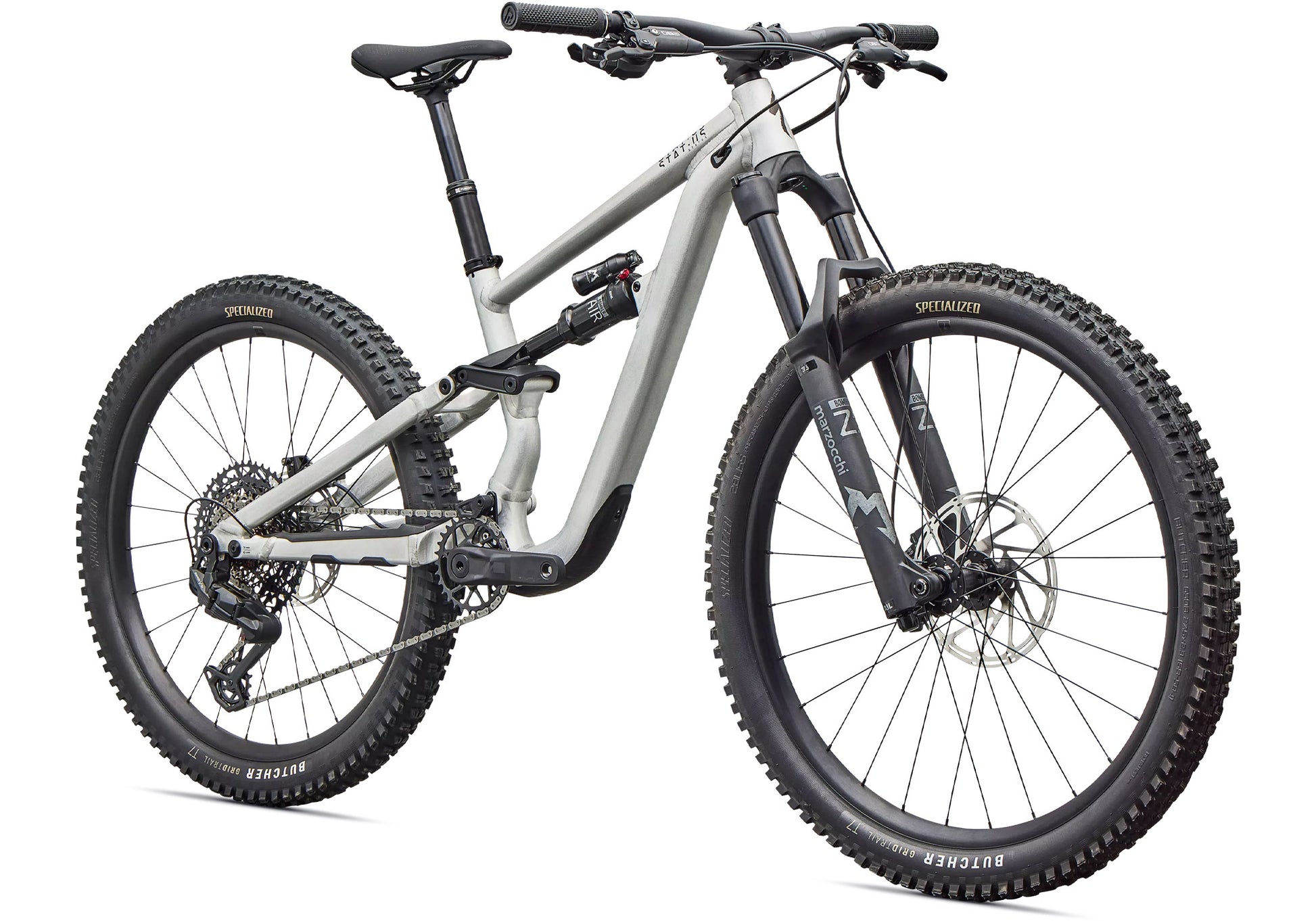 2026 Specialized Status 2 140 Zero, Satin Aluminium image 1