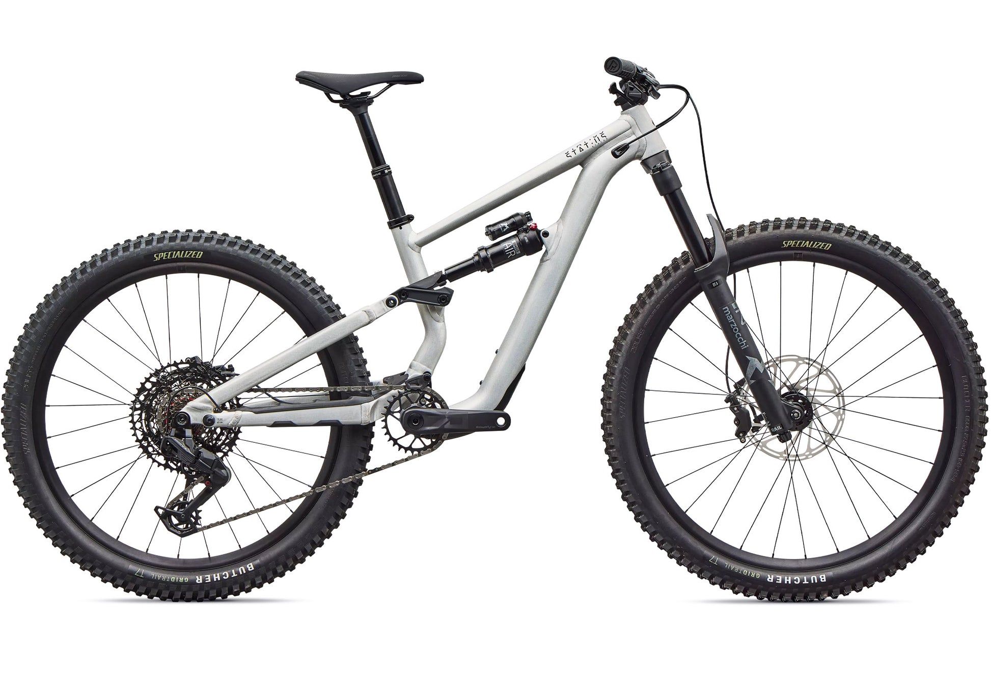 2026 Specialized Status 2 140 Zero, Satin Aluminium image 2
