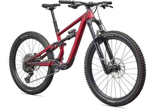 2026 Specialized Status 2 140 Zero Unisex Mountain Bike, Gloss Sky Red image 1
