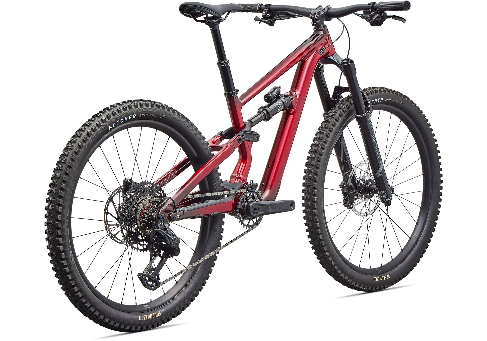 2026 Specialized Status 2 140 Zero Unisex Mountain Bike, Gloss Sky Red image 2