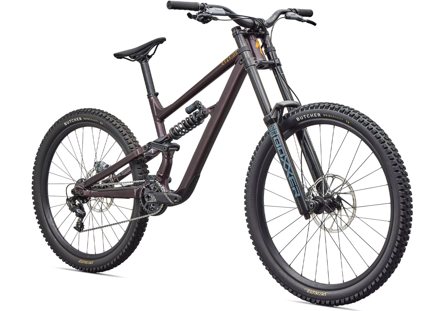 2026 Specialized Status 2 170 DH Unisex Mountain Bike, Gloss Nebula Metallic image 1
