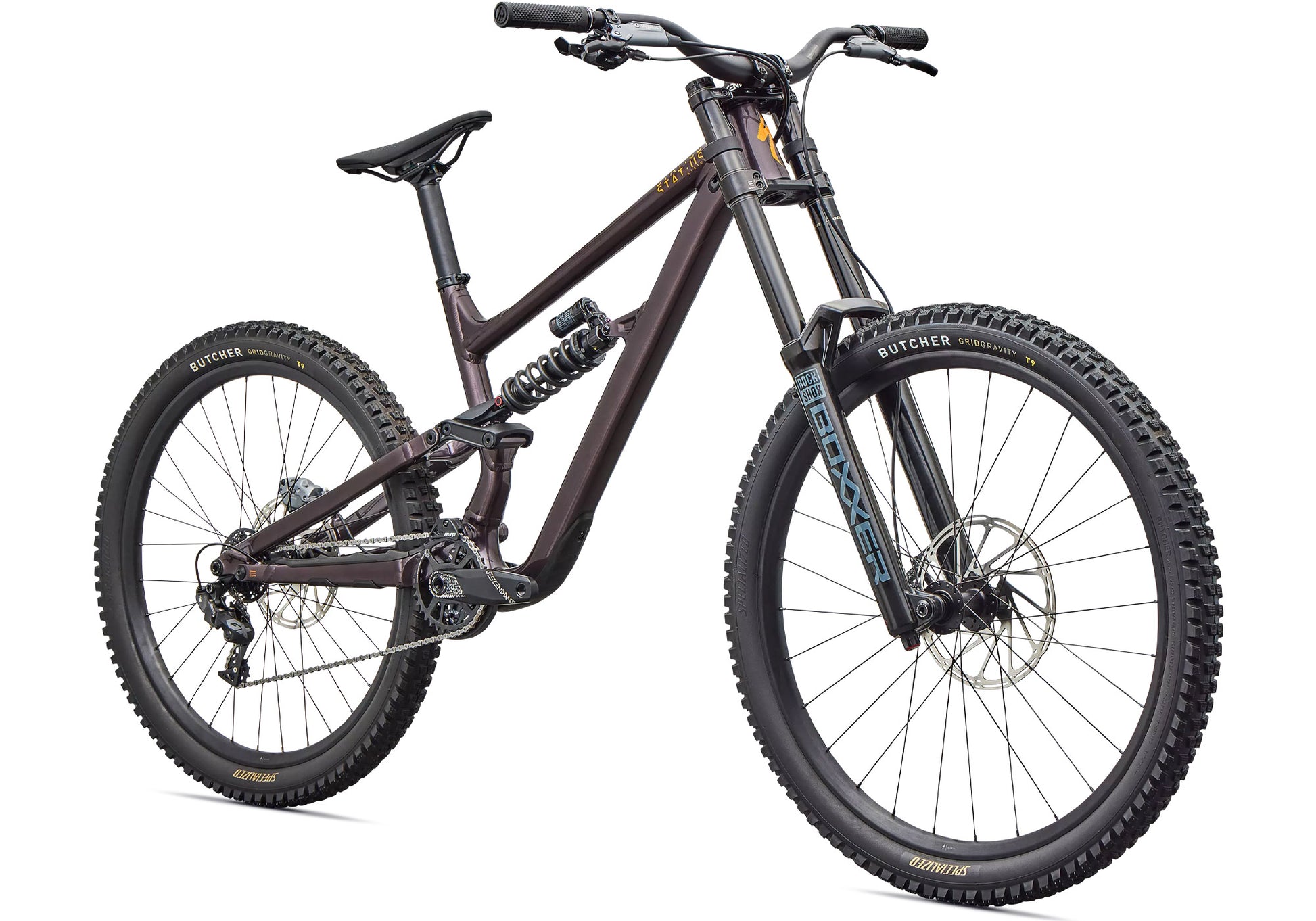2026 Specialized Status 2 170 DH Unisex Mountain Bike, Gloss Nebula Metallic image 1