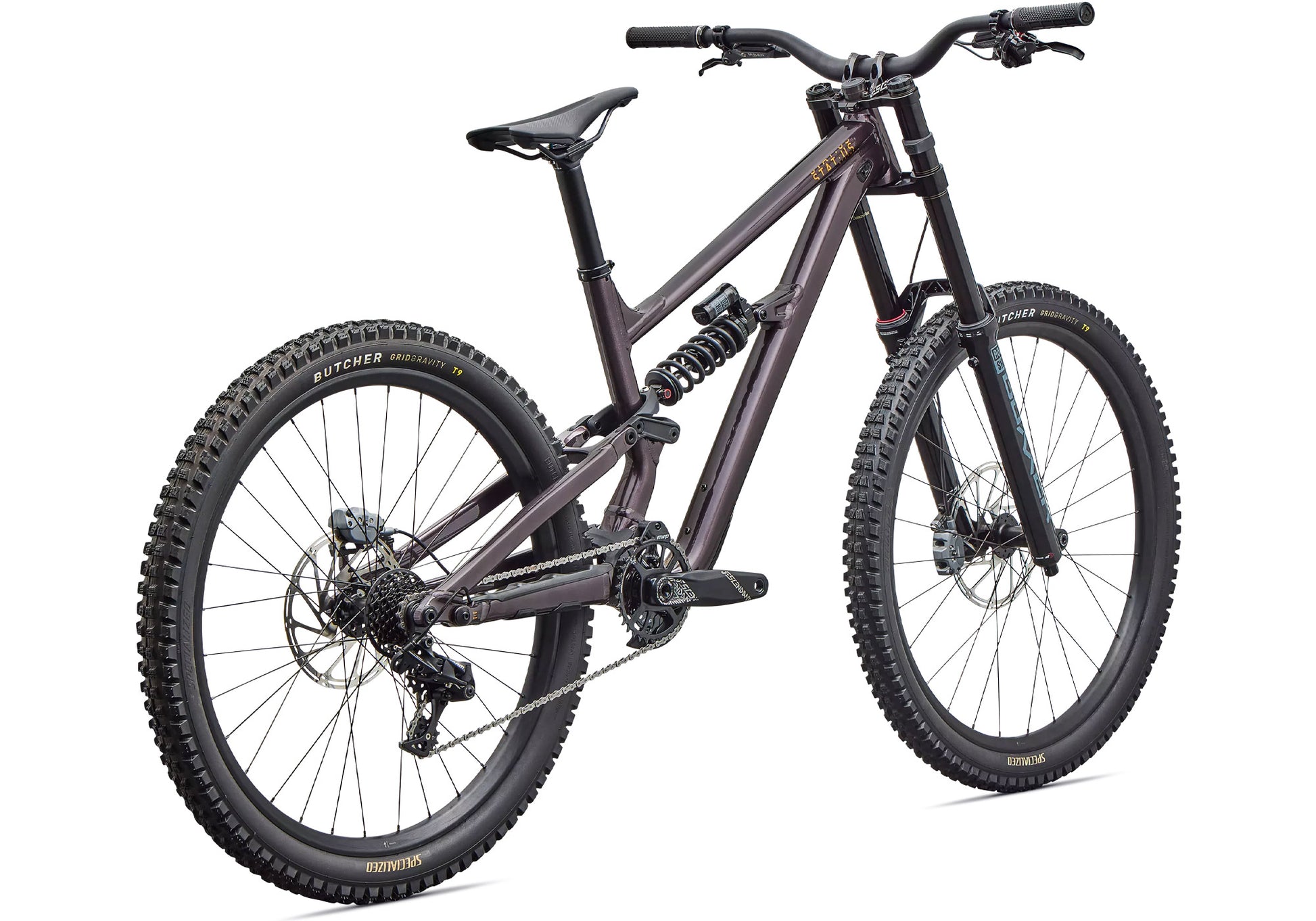 2026 Specialized Status 2 170 DH Unisex Mountain Bike, Gloss Nebula Metallic image 2