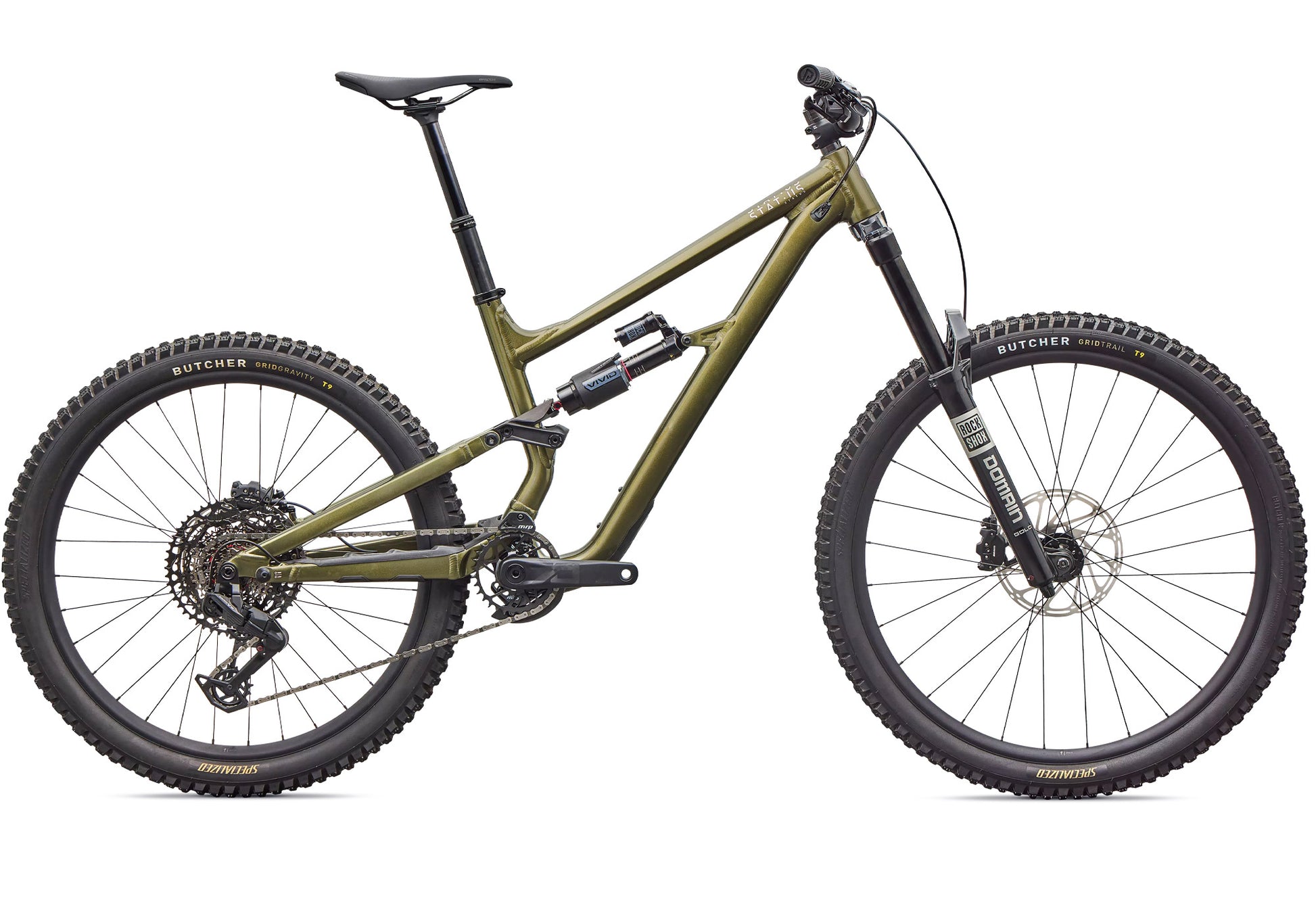 2026 Specialized Status 2 170 Zero, Gloss Laurel Green Metallic image 2