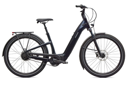 2026 Specialized Turbo Como 4.0 IGH Unisex Electric Urban Bike, Gloss Metallic Dark Navy / Satin Silver Reflective image 2