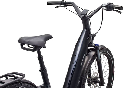 2026 Specialized Turbo Como 4.0, Unisex Electric Urban Bike, Gloss Metallic Dark Navy / Satin Silver Reflective image 4