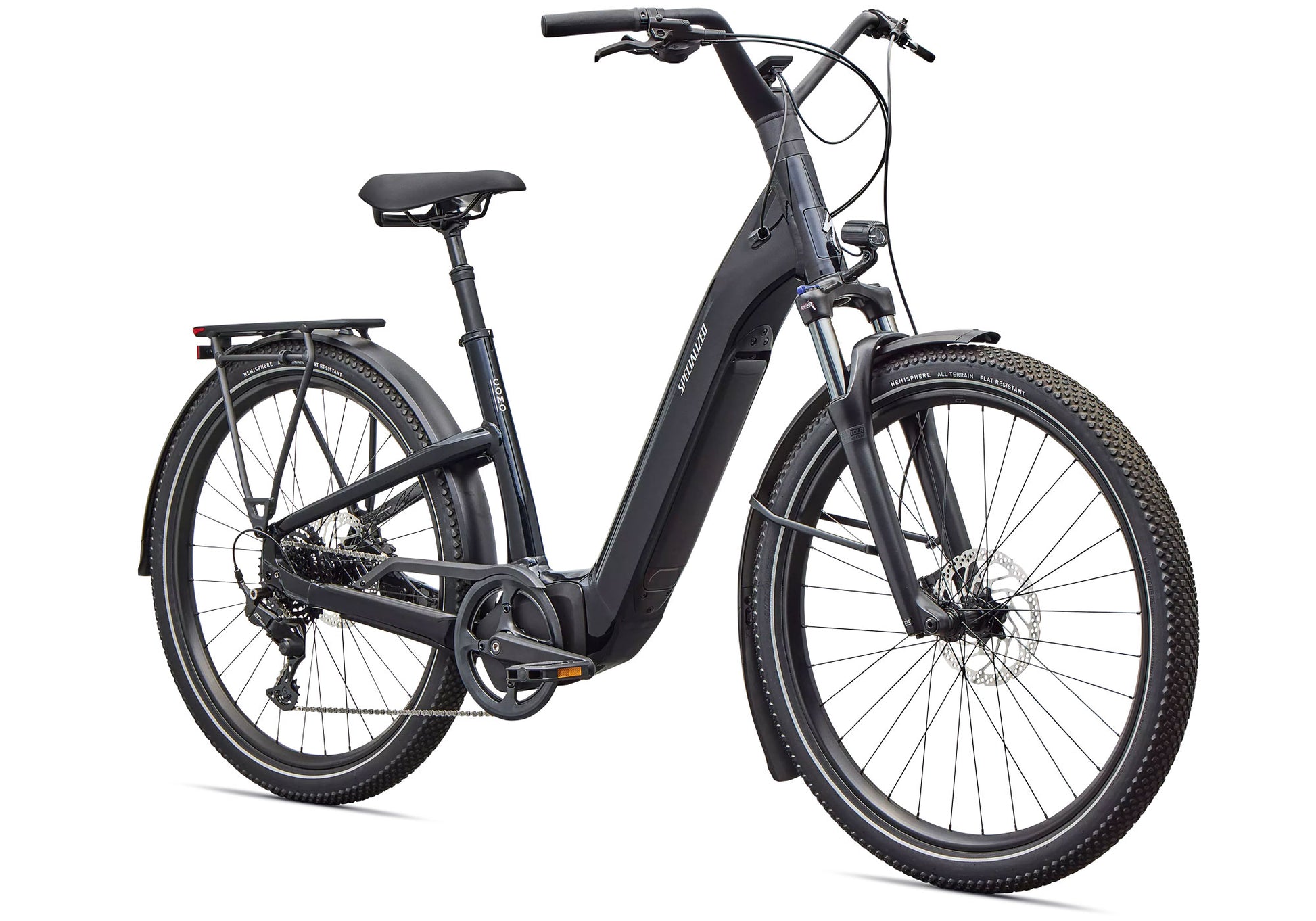 2026 Specialized Turbo Como 4.0, Unisex Electric Urban Bike, Gloss Metallic Dark Navy / Satin Silver Reflective image 1