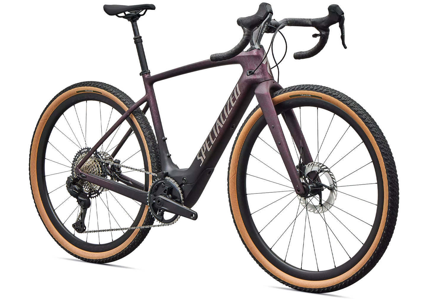 2026 Specialized Turbo Creo 2 Expert, Unisex Electric Road Bike, Satin Nebula Metallic image 1