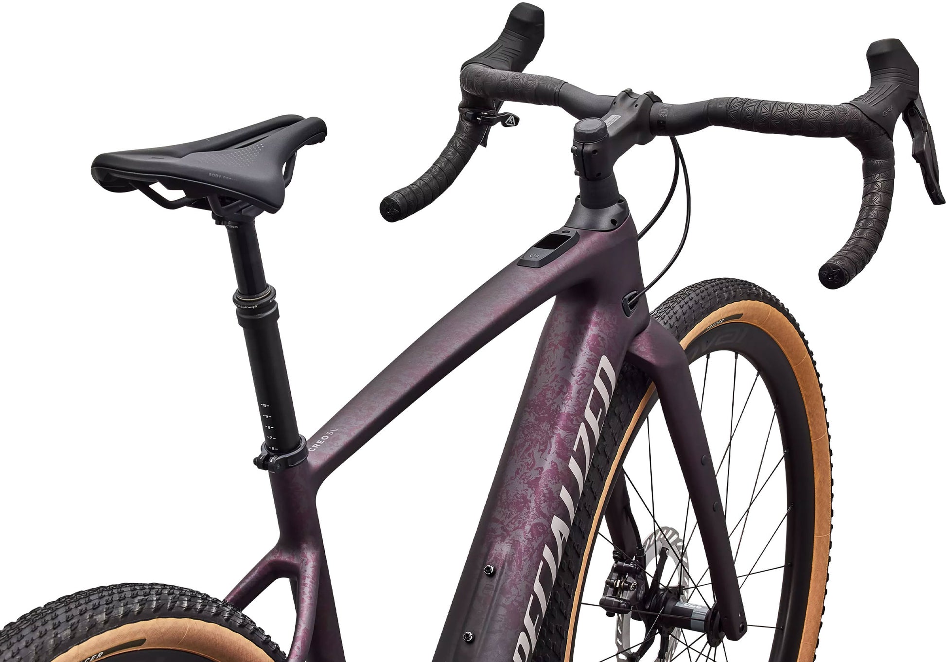 2026 Specialized Turbo Creo 2 Expert, Unisex Electric Road Bike, Satin Nebula Metallic image 3