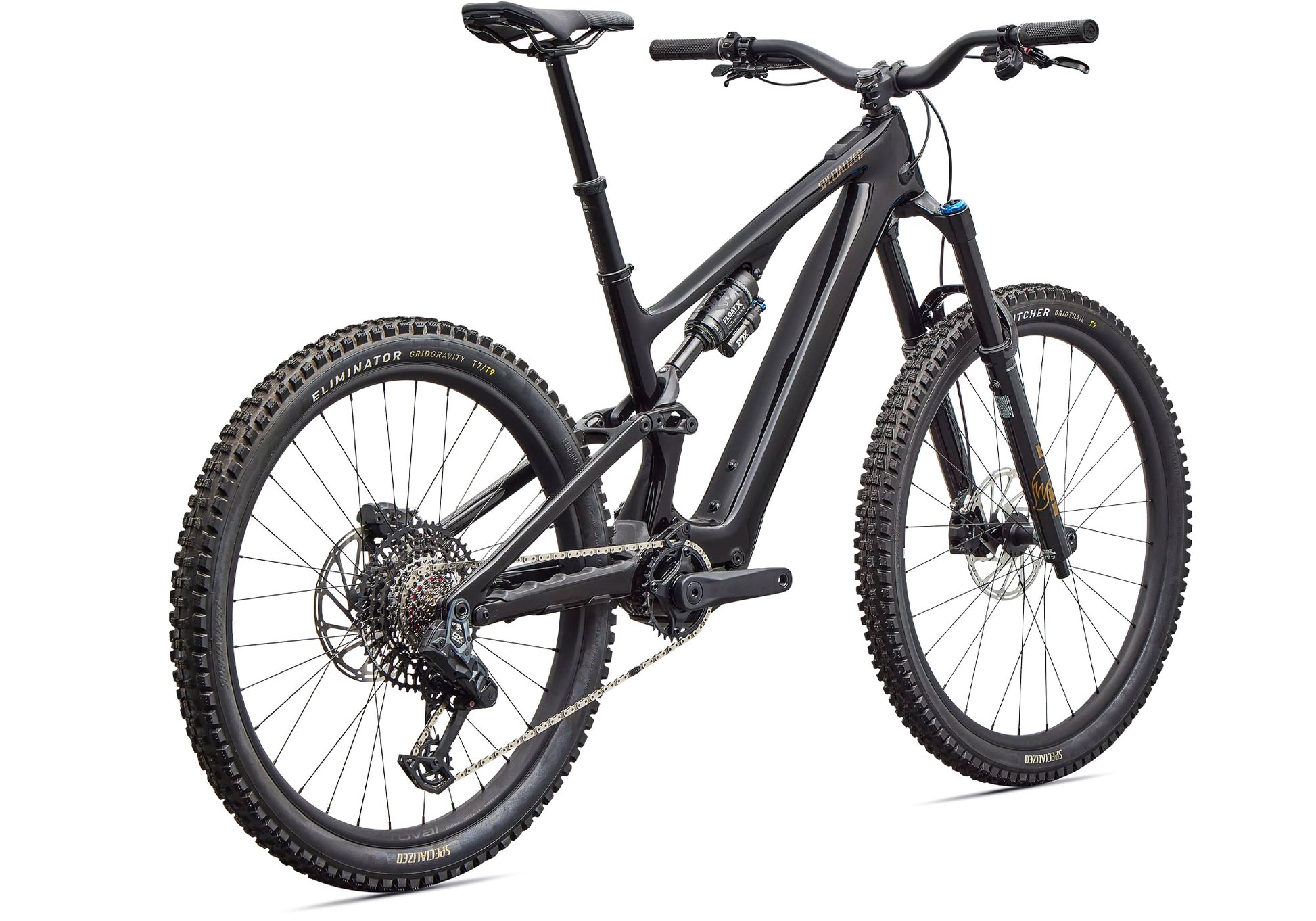 2026 Specialized Turbo Levo SL 2 Expert Unisex Electric Mountain Bike, Carbon / Burnt Gold image 3