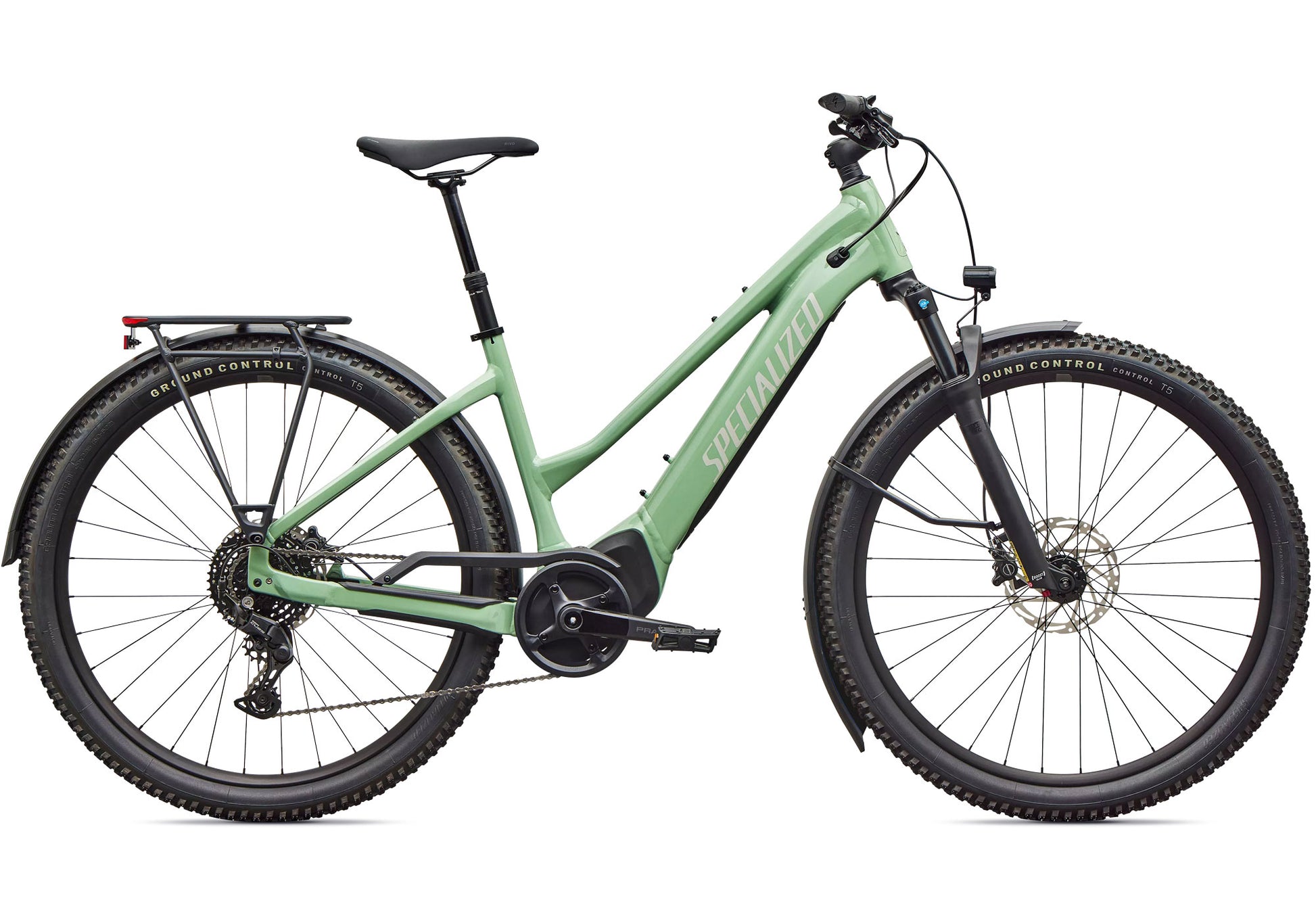 2026 Specialized Turbo Tero 4.0 Step-Through EQ Unisex Urban Bike, Gloss Pistachio image 3