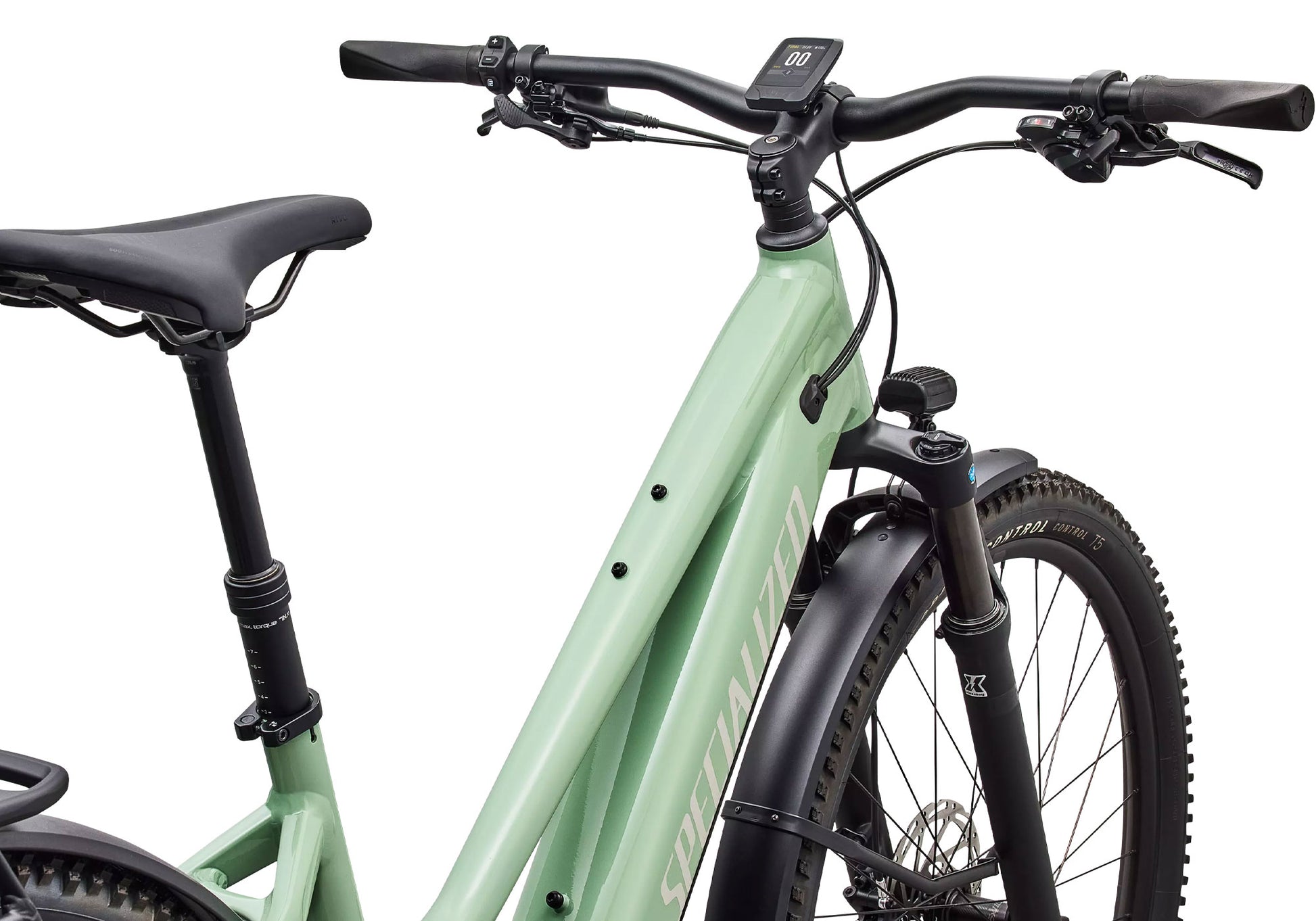 2026 Specialized Turbo Tero 4.0 Step-Through EQ Unisex Urban Bike, Gloss Pistachio image 6