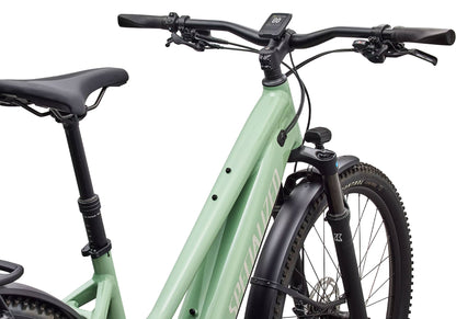 2026 Specialized Turbo Tero 4.0 Step-Through EQ Unisex Urban Bike, Gloss Pistachio image 6