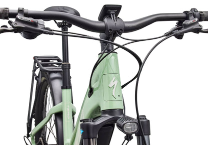 2026 Specialized Turbo Tero 4.0 Step-Through EQ Unisex Urban Bike, Gloss Pistachio image 5