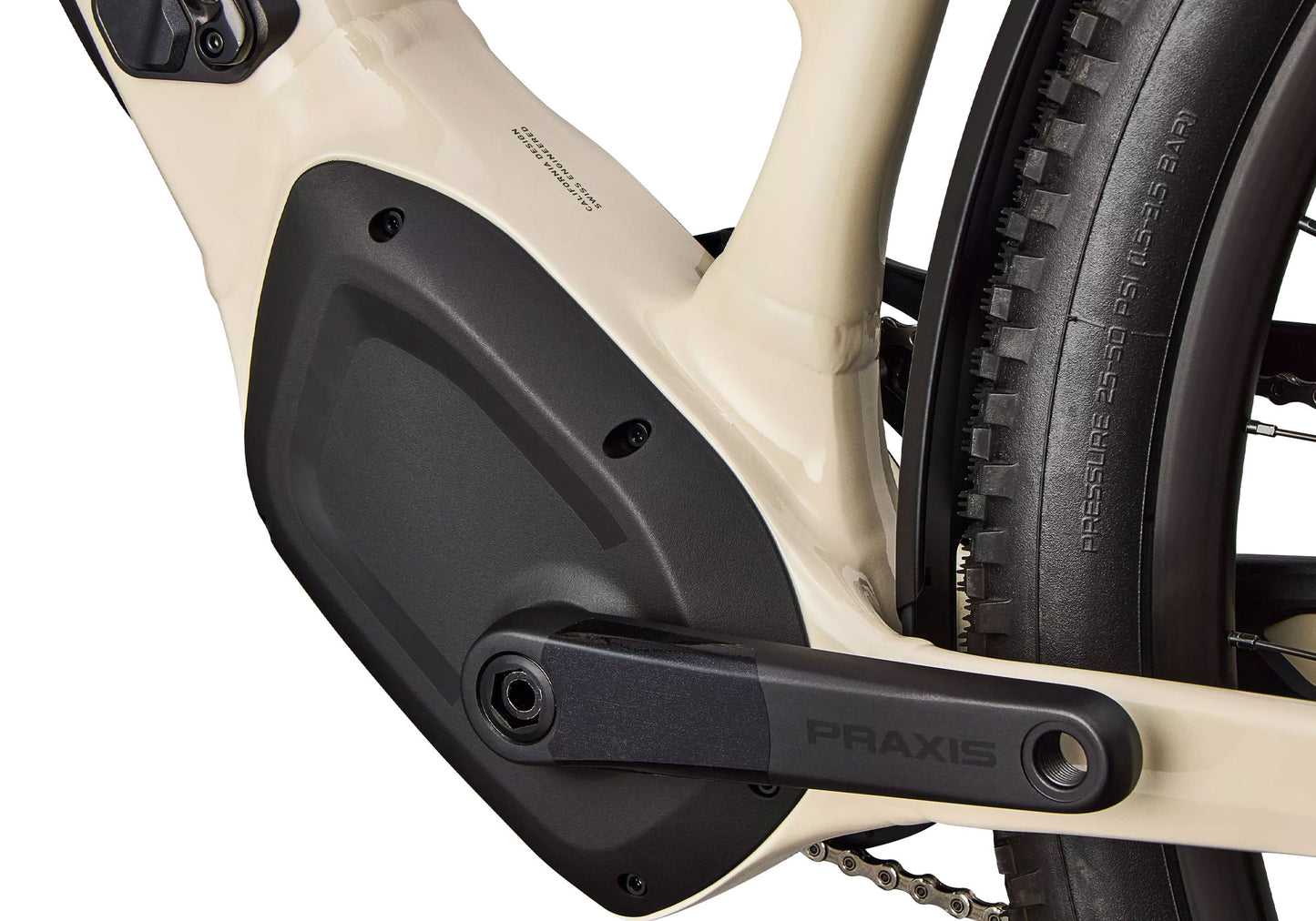 2026 Specialized Turbo Tero 4.0 Step-Through EQ, Gloss White Mountains / Gunmetal image 6