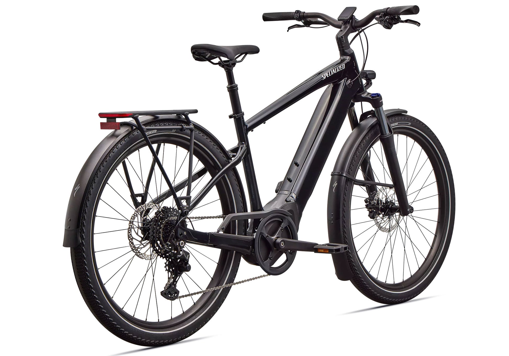 2026 Specialized Turbo Vado 4.0 Unisex Electric Urban Bike, Gloss Cast Black image 2