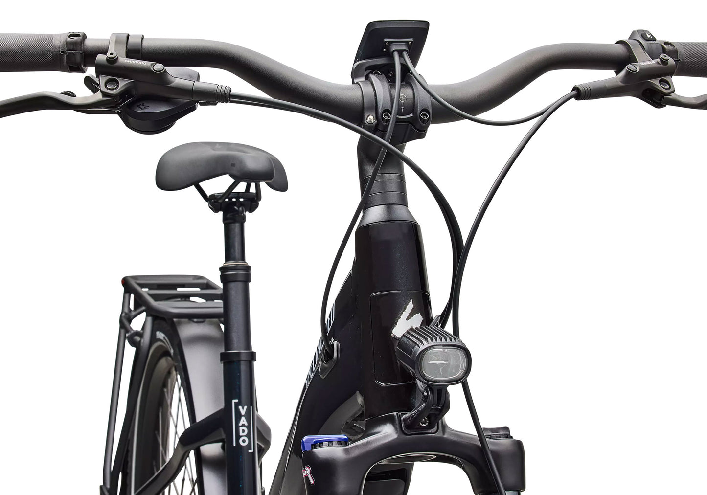 2026 Specialized Turbo Vado 4.0 Step-Through Unisex Electric Urban Bike, Gloss Cast Black image 6