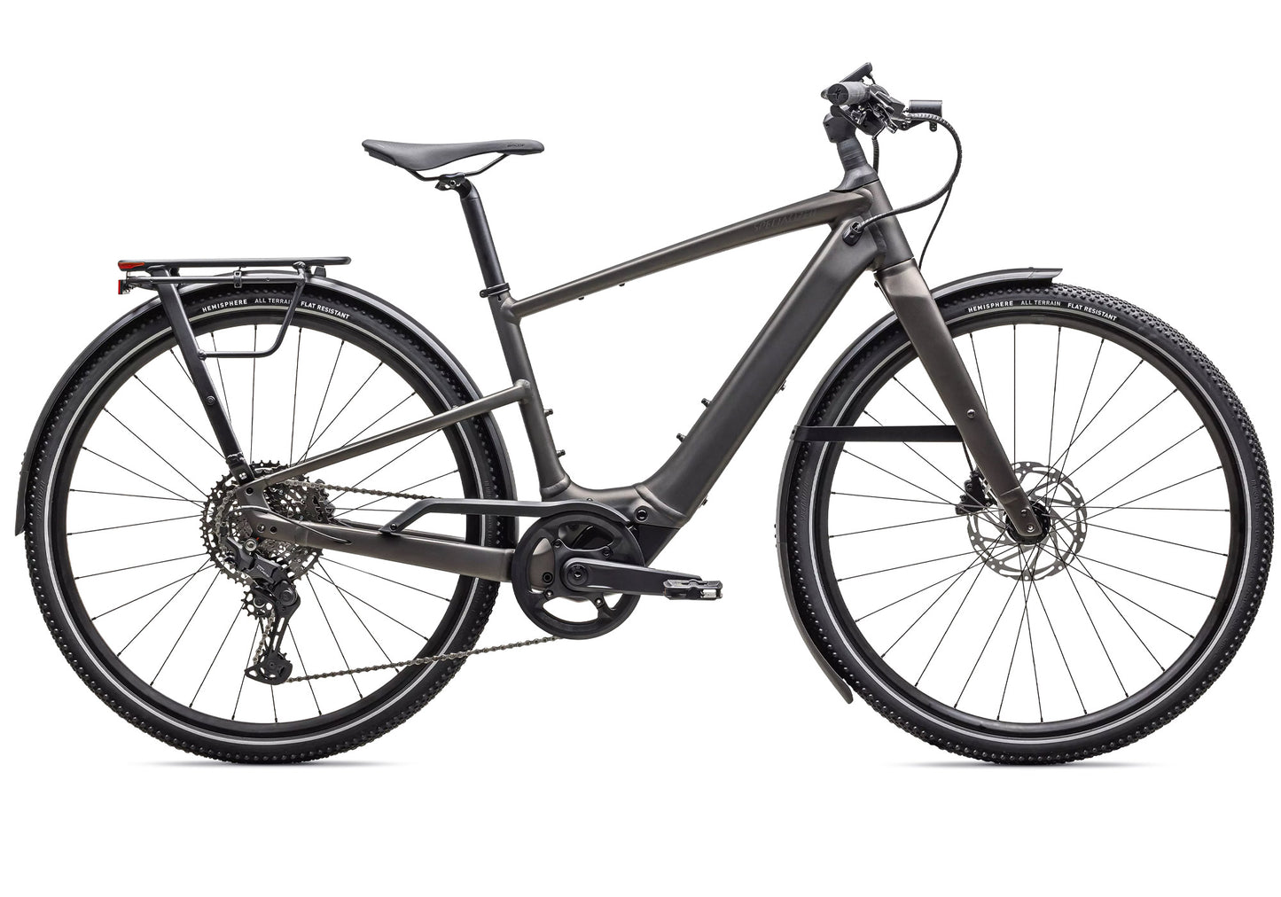 2026 Specialized Turbo Vado SL 2 4.0, Unisex Electric Urban Bike - Satin Gunmetal / Smoke Frost image 3
