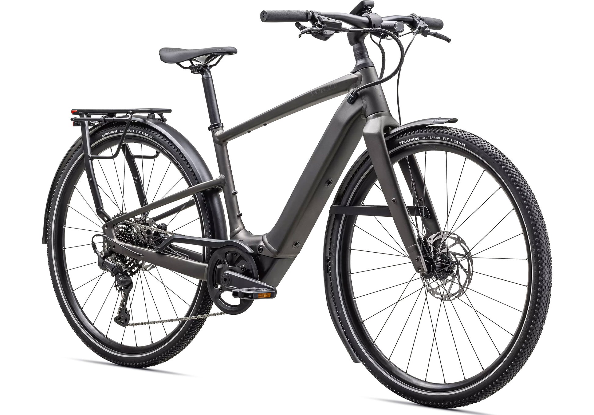 2026 Specialized Turbo Vado SL 2 4.0, Unisex Electric Urban Bike - Satin Gunmetal / Smoke Frost image 1