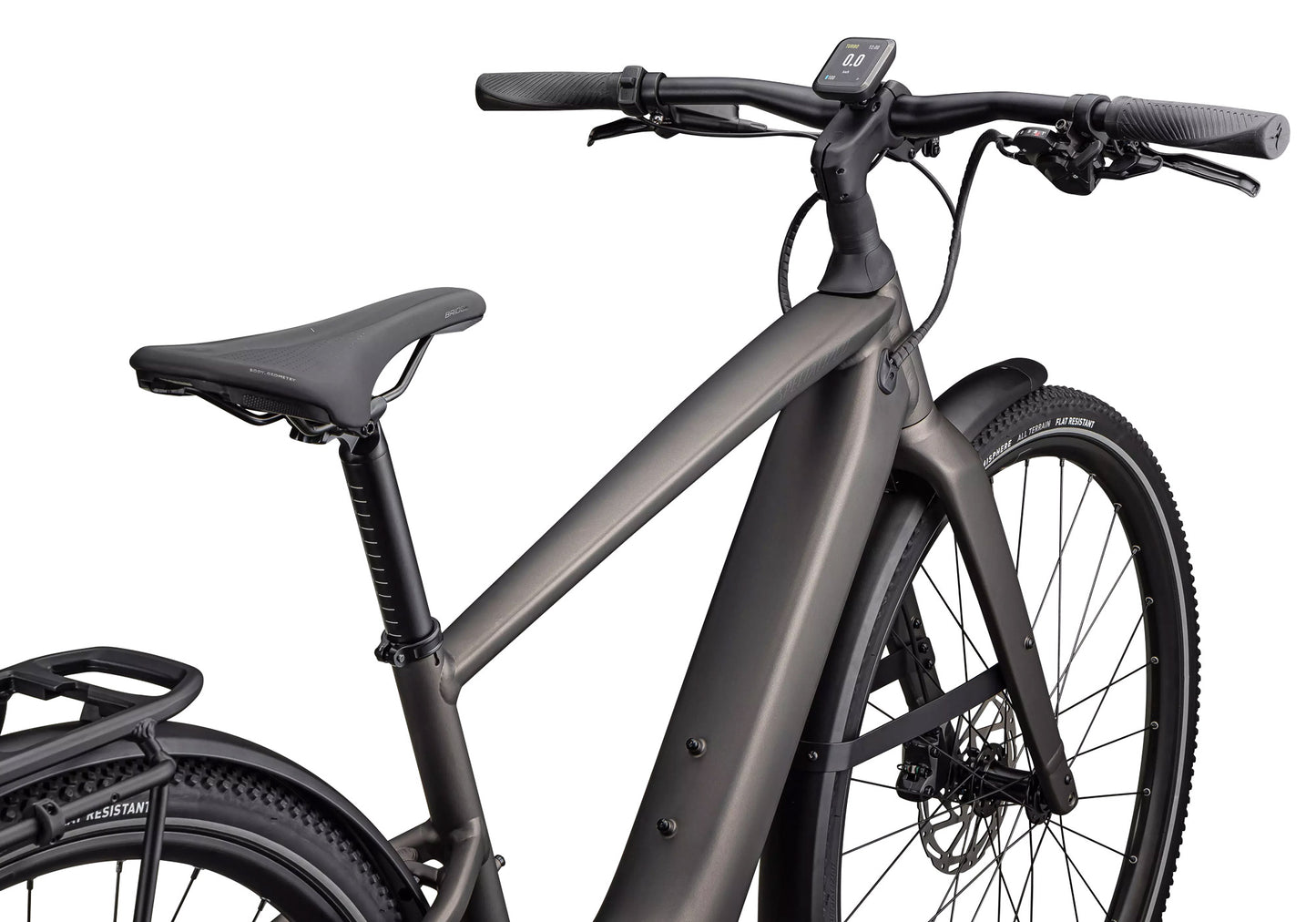 2026 Specialized Turbo Vado SL 2 4.0, Unisex Electric Urban Bike - Satin Gunmetal / Smoke Frost image 6