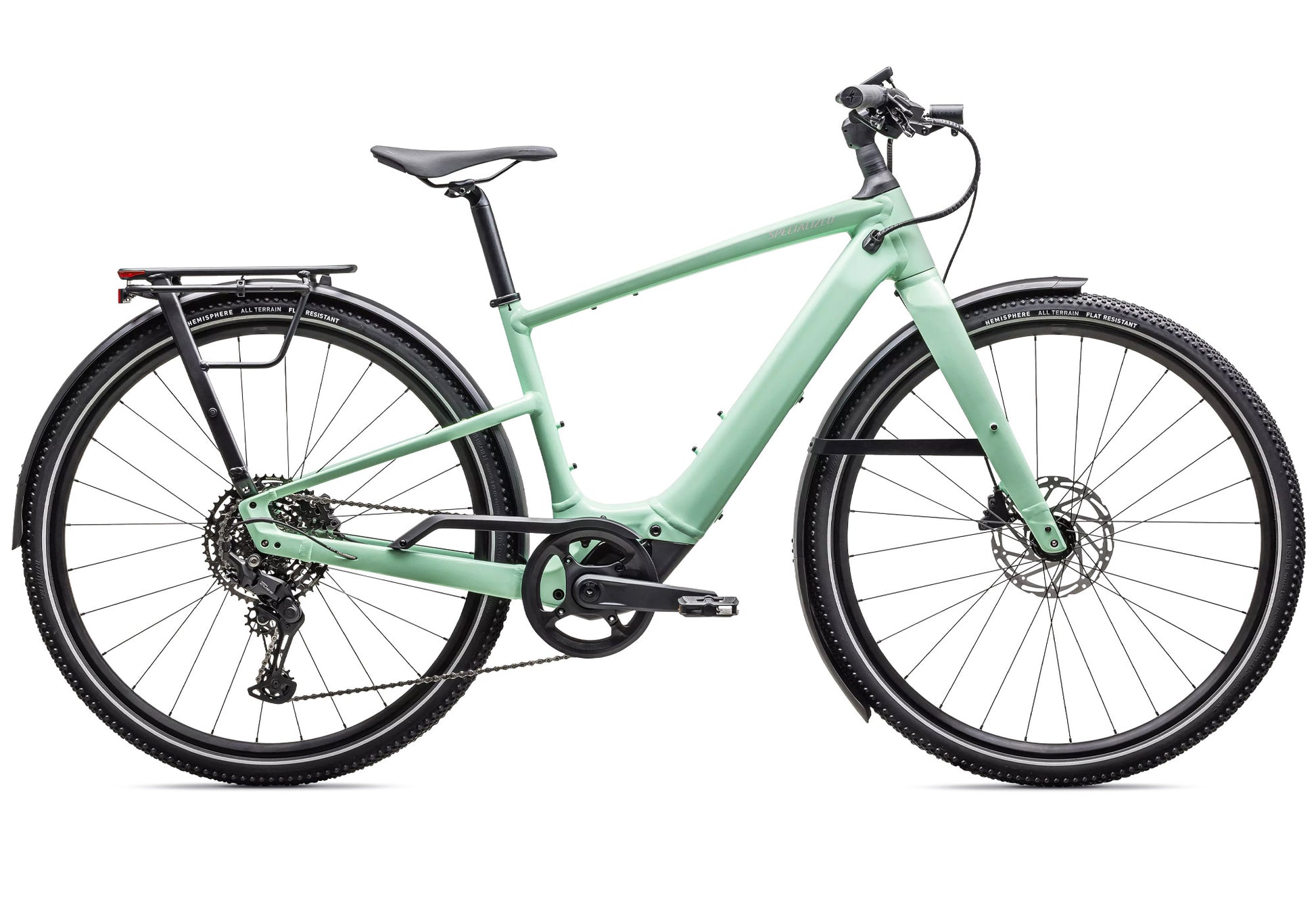 2026 Specialized Turbo Vado SL 2 4.0, Unisex Electric Urban Bike, Gloss Oasis / Dune White Frost image 2