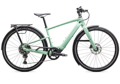 2026 Specialized Turbo Vado SL 2 4.0, Unisex Electric Urban Bike, Gloss Oasis / Dune White Frost image 2