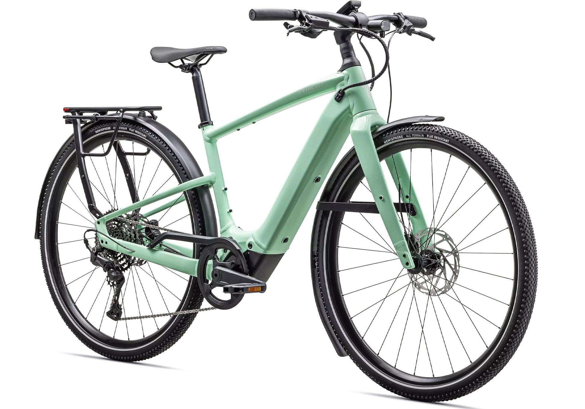 2026 Specialized Turbo Vado SL 2 4.0, Unisex Electric Urban Bike, Gloss Oasis / Dune White Frost image 1