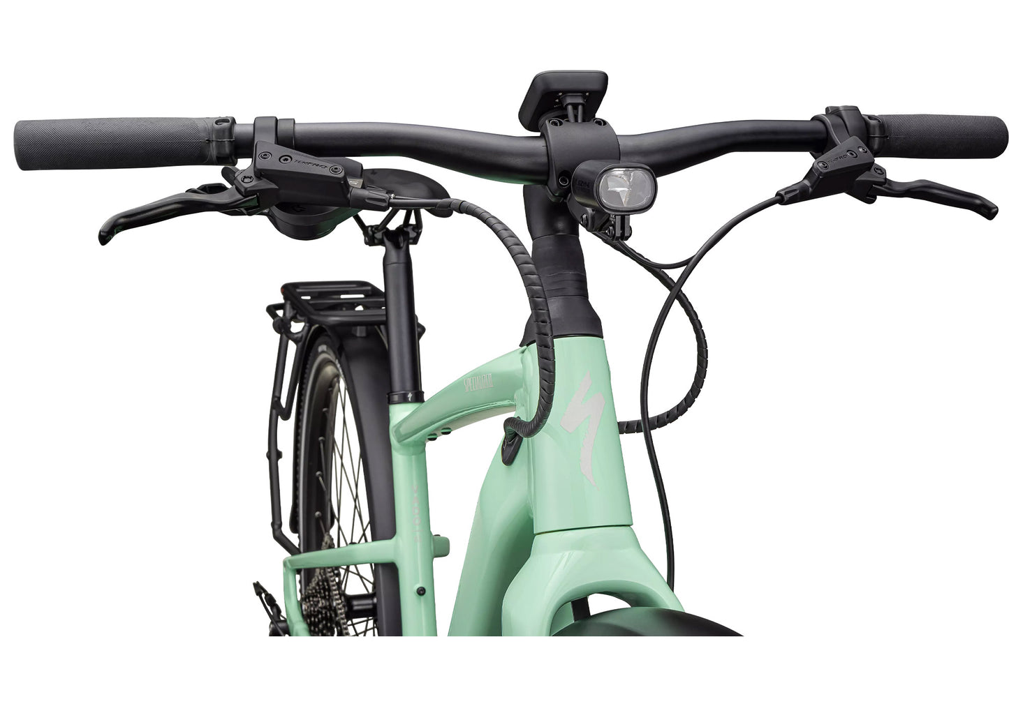 2026 Specialized Turbo Vado SL 2 4.0, Unisex Electric Urban Bike, Gloss Oasis / Dune White Frost image 5